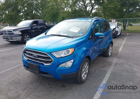 2018 Ford Ecosport Se из США, поврежденный, VIN MAJ6P1ULXJC164703